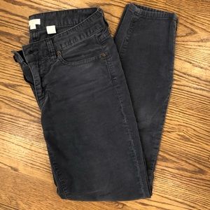 J Crew gray corduroy pants